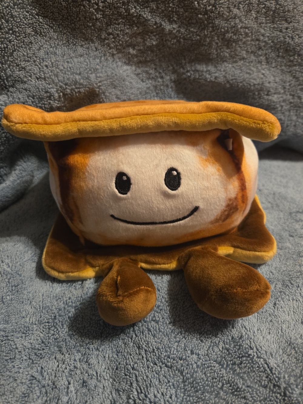 Cute Plush S'more Toy - Brown & Cream